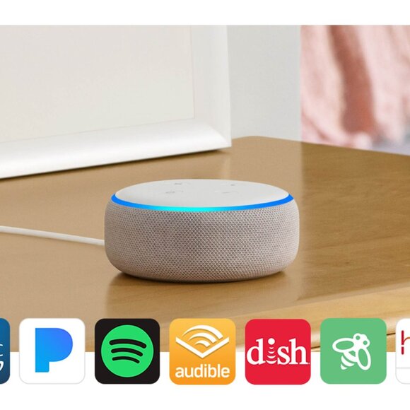 Echo Dot (3rd Gen, 2018 release) - Smart speaker with Alexa - White - Picture 3 of 10